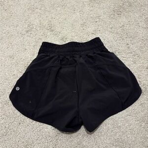 lululemon athletica Women's Black Athletic Shorts